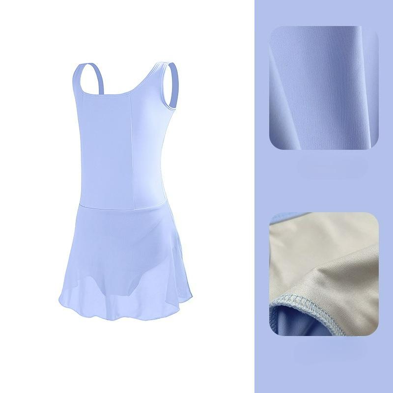 Детская одежда для танцев на лямках, балетные пачки для девочек, детская одежда для танцев, одежда для физической гимнастики, лето