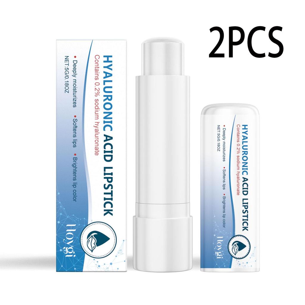 Гиалуроновый бальзам для губ Уход за губами Против растрескивания Питательный Осветляющий Увлажняющий Бальзам для губ Помада Уход за кожей губ