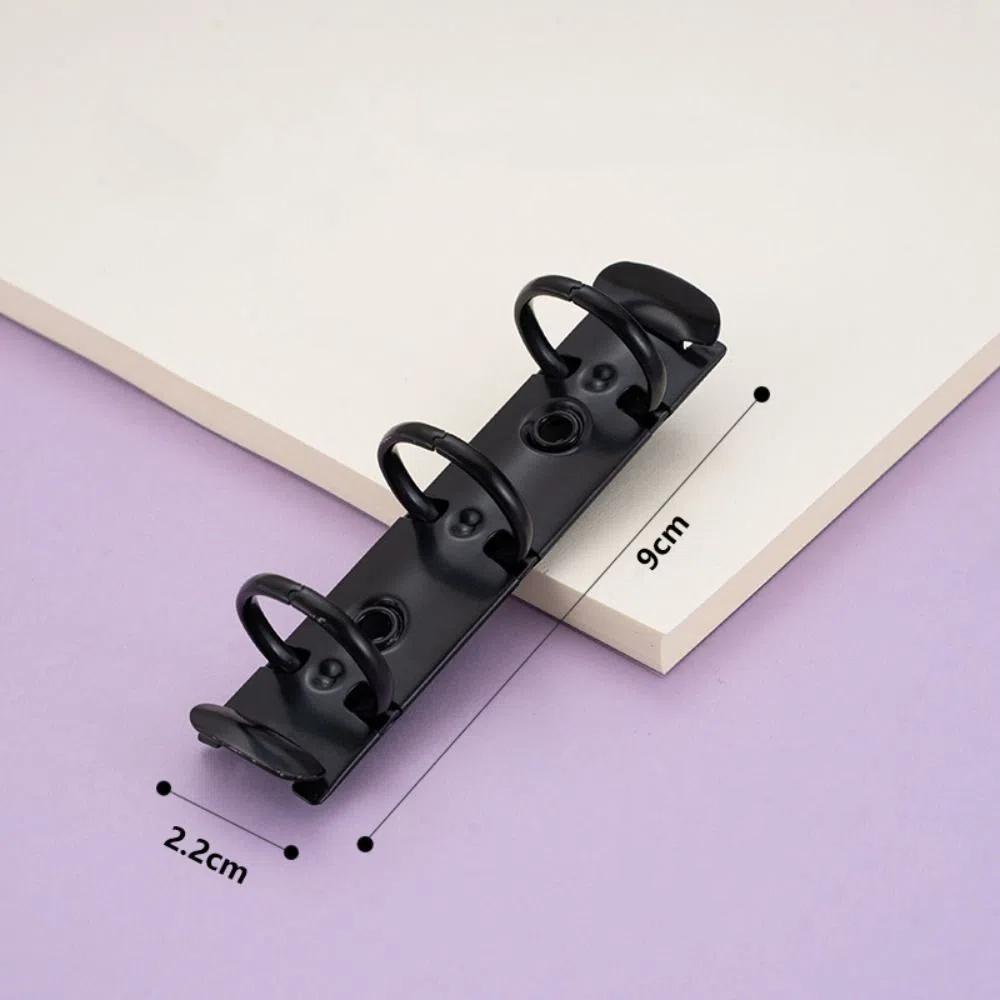 Сделай сам Металлические спиральные кольца Зажим для папки Съемные кольца для листов Блокнот Планировщик