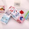 Cartoon Morning Milk Office Supply Big Storage Pen Bag Pencil Case Fruit Milk Carton Pencil Box