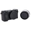 JJC Sony Rear Lens Cover Body Cover for Sony cameras lenses including A7R A7 A1 A7C A7C E-mount + (2-pack) E-mount & VI, V, A7M5, ILCE-7M5, II, ZV-E10