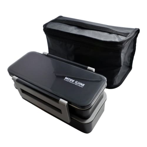 Skater Jumbo 2 Tier Lunch Box with Cooling Bag 1.3L MODE LINE KCPJW13-A