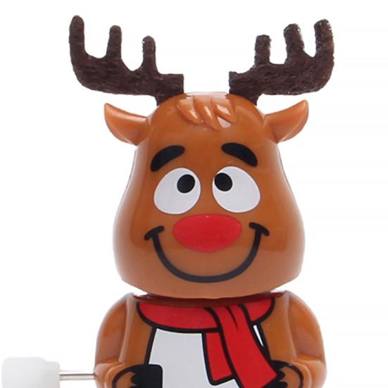 Рождественские игрушки Износостойкие для рабочего стола Портативные рождественские тематические заводные игрушки Полезные Нежные Очаровательные