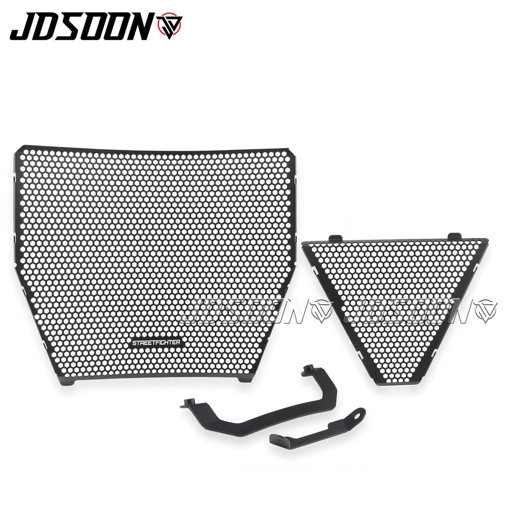 For Ducati Streetfighte V4 V4S 2025+ Radiator Guard Set Motorcycle Accessory Radiator Grill Guard Cover Protector CNC Aluminum