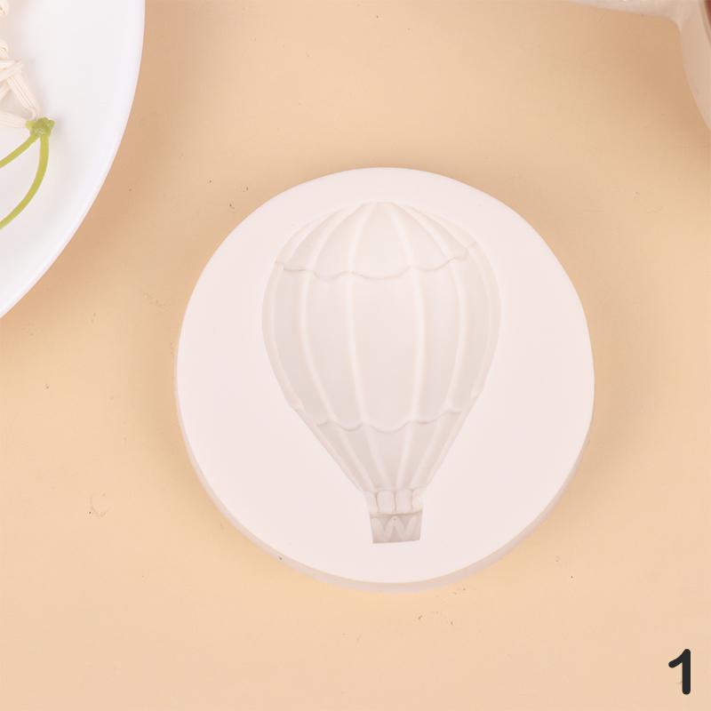 1Pc Hot Air Balloon Silicone Mold DIY Fondant Cake Decoration Tool Chocolate Fudge Mold Sugarcraft Bakeware Kitchen Tool