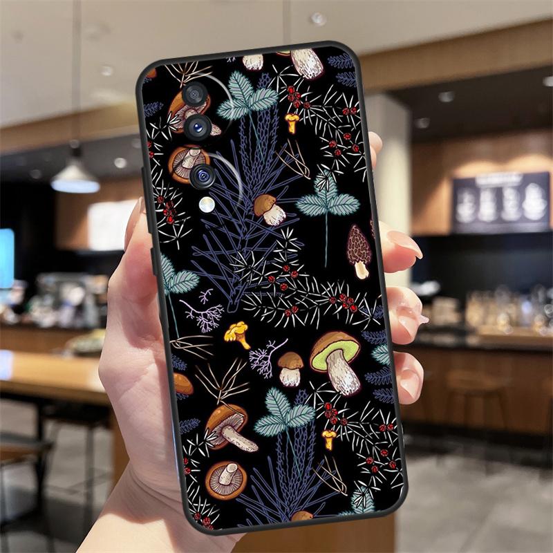 Чехол «Лес грибов» для Huawei P30 P50 Pro P20 P40 Lite P Smart 2019 Nova 5T Honor X9a 50 70 X7 X8