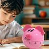 Manual Timer Pig Shaped Timer 60-Minute Countdown Timer Cooking Timer Kitchen Timer  Kids