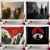 Anime Kawaii Room Decor Wall Cloth Background Cloth Hippie Aesthetic Room Tapestry Chambre Decoration Mural Large Beach Towels