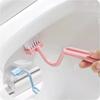 Durable Curved Toilet Cleaning Brush, Used for Deep Cleaning, Bathroom Accessories, Household Brushes
