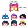 12 шт. K-pop Маска охотников на демонов Вечеринка по случаю дня рождения Косплей-вечеринка Реквизит для фотографии Украшения Девочки Мальчики Подарки на Хэллоуин