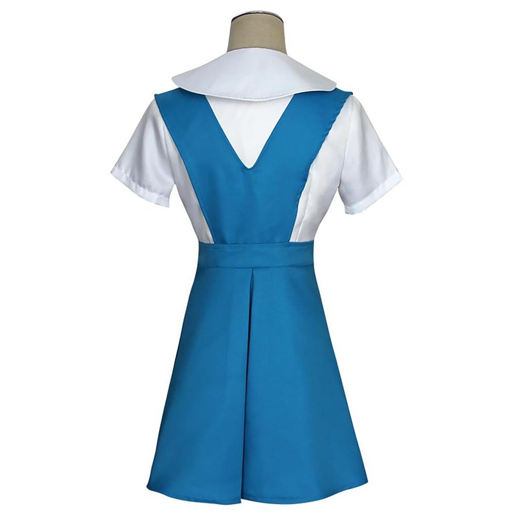 Ayanami Rei Asuka Anime Uniform Cosplay Anime Peripheral Cosplay Stage Cultural Halloween Popular Manga Cosplay [ZOMOZO] Costume, Prop, Costume,