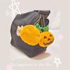 Plush Doll Pumpkin Keychain Vegetables Pumpkin Doll Keyring Halloween Bag Pendant  Hanging Pendant
