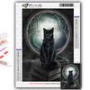 5D Diamond Painting Full Diamond Black Cat Diamond Painting Handmade Diy Diamond Mosaic Painting Home Decoration