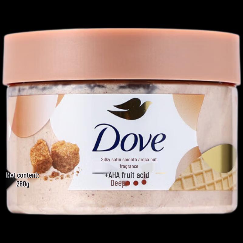DOVE Кокосовый скраб для тела с коричневым сахаром