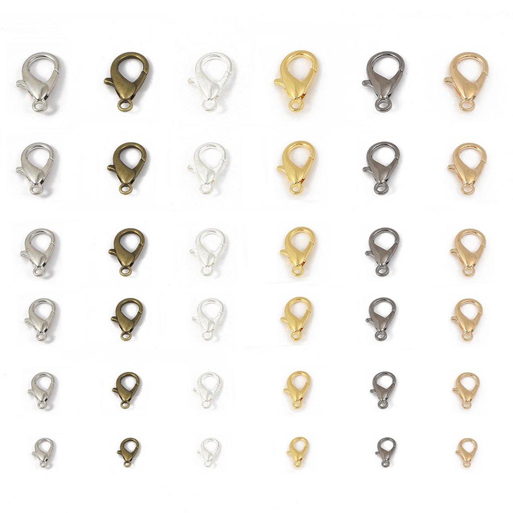 Zinc Alloy Lobster Clasp Connectors for Jewelry Making