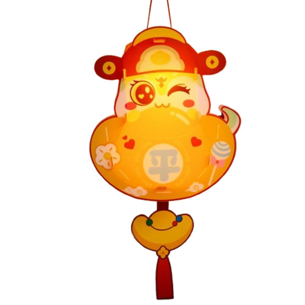 Традиционный новогодний светящийся фонарь в китайском стиле, товары для весеннего фестиваля, весенний фестиваль