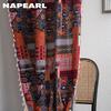 1 шт. NAPEARL Bohemian Style Patchwork Printed Country Style Semi Blackout Шторы для маленьких окон Кухня Спальня Гостиная Балкон Домашний декор
