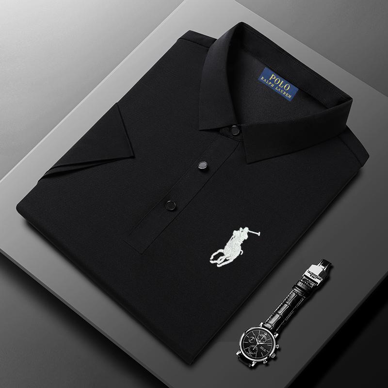 Polo Ralph Lauren 2025 Лето Новая Цветная Вышивка Пони Бизнес Поло для Отдыха