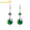 Classic Copper Alloy Zircon Earrings for Women Wedding Party Gifts