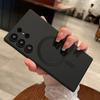 Luxury Magnetic Wireless Charge For Magsafe Case for Samsung Galaxy S24 S23 S22 S21 Plus Ultra FE Shockproof Soft Bumper Cover