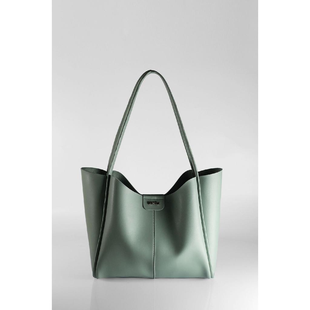 Women's Black Large Size Makeup Bag Hand And Shoulder Bag