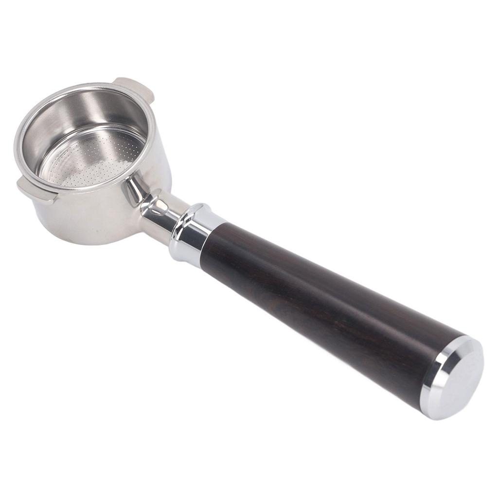 51mm Portafilter 2 Ears Bottomless Coffee Handle Stainless Steel for Delonghi ECO310 African