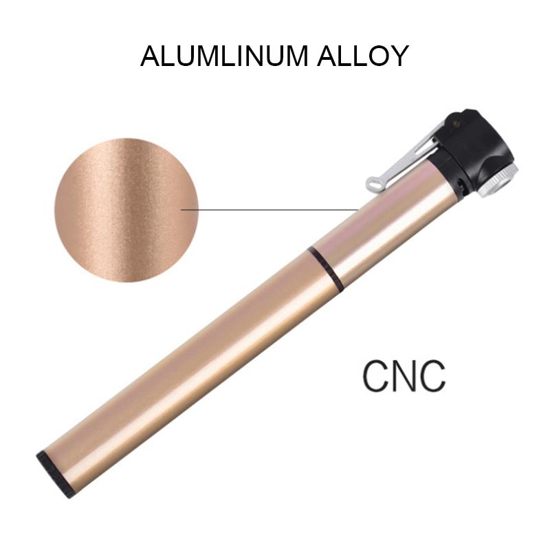Bicycle Pump Mini Portable MTB Road Bike Pump Aluminum Alloy Cycling Inflator Presta Schrader Valve Hose Pumps Bicycle Pumb