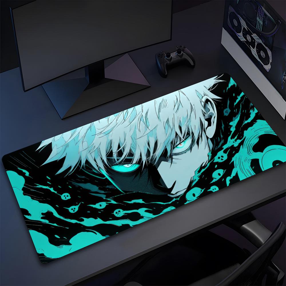 Jujutsu Kaisen Годжо Сатору Коврик для мыши Высококачественный Натуральная резина Коврик для мыши Самый профессиональный Моющийся Коврик для мыши для ноутбука