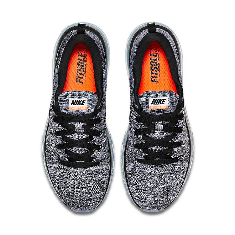Nike Женские кроссовки Flyknit Max Oreo Черные Белые 620659-105