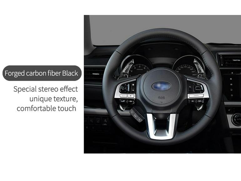 Наклейка на подрулевой переключатель передач Subaru для XV, Forester, Outback, Legacy, BRZ.