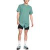 Nike Футболки Мужские Зеленые С Круглым Вырезом Умеренный Прямой Крой DO7393-361
