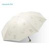 Paradise Umbrella, Dual-Purpose Sun and Rain Umbrella, Black Coating for Sun Protection, Uv Protection, Sunshade Umbrella, Folding Umbrella, Women's