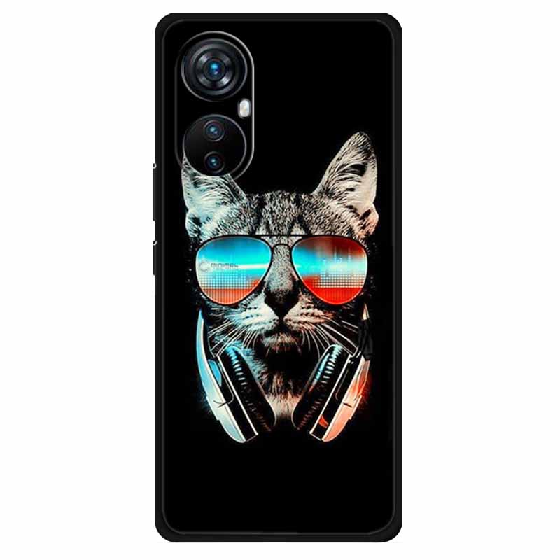 Чехол для Blackview A200 Pro Модный Силиконовый Черный Окрашенный ТПУ Мягкий Чехол для Телефона для Blackview A 200 Pro 6.67 Защитный A200Pro