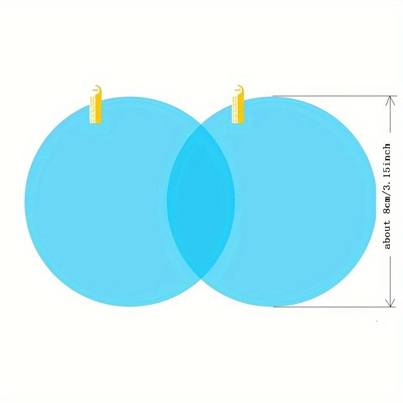2 шт., защитная пленка для зеркала заднего вида автомобиля, прозрачная защитная пленка для окон автомобиля, защита от дождя, водонепроницаемые стеклянные наклейки