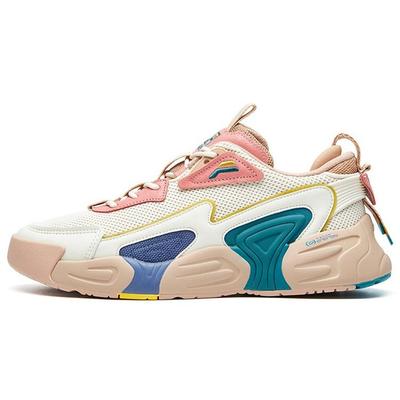 Vortex Ткань Синтетическая кожа Модные Универсальные Низкие Ретро Баскетбольные Кроссовки Женские кроссовки Молочный чай F12W111234FGR