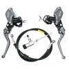 Motorcycle Hydraulic Clutch Kit Brake Master Cylinder Brake Hose Kit for Honda Yamaha Kawasaki Suzuki Italika