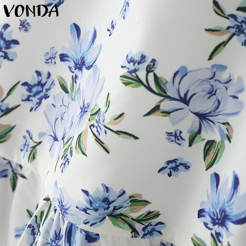 VONDA Летний женский жилет без рукавов со складками повседневные майки