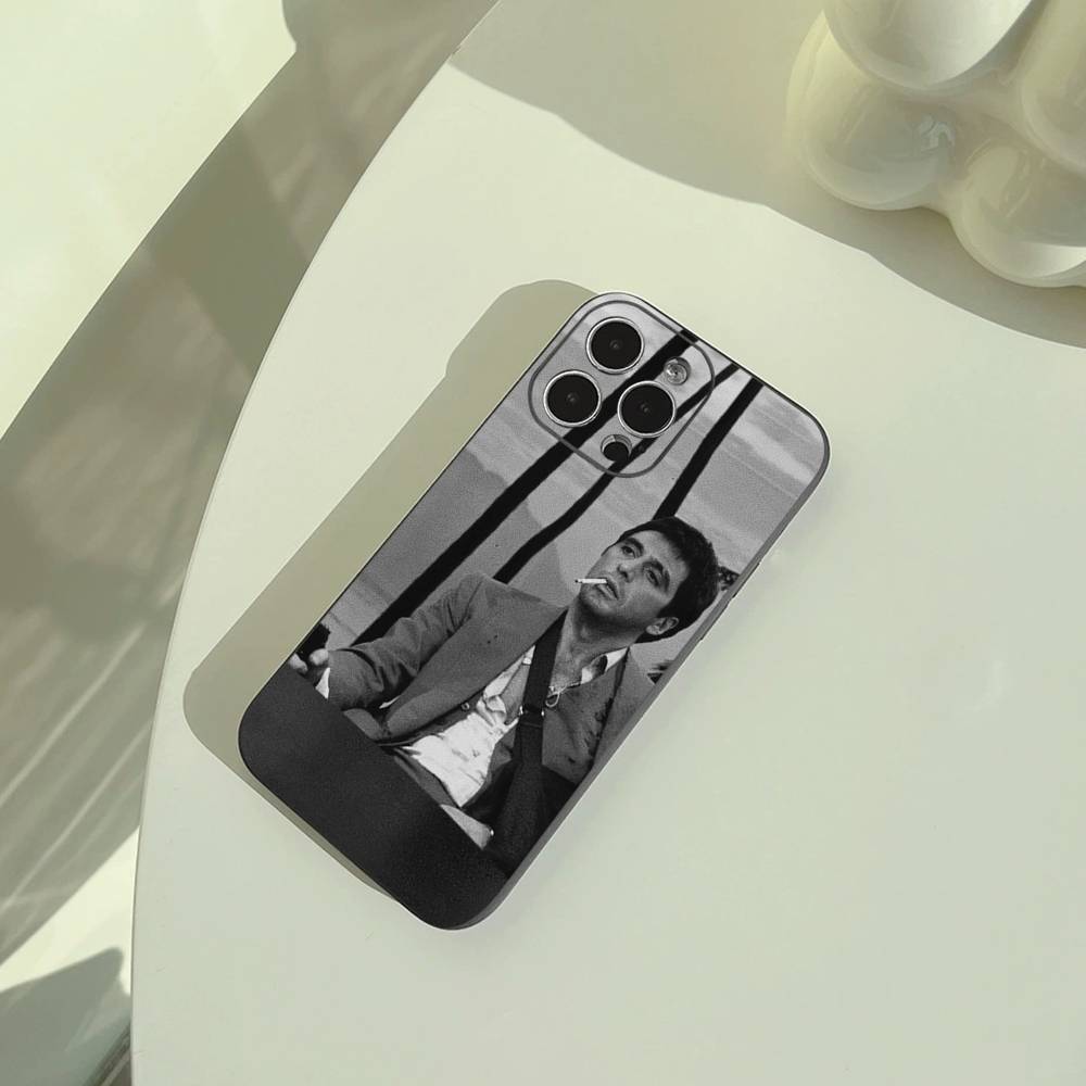 S-Шрам-Мода Горячий Чехол Для Телефона Для iPhone 17,16,15,14,13,12,11 Pro Max,16Plus,XS Мягкий Черный Чехол