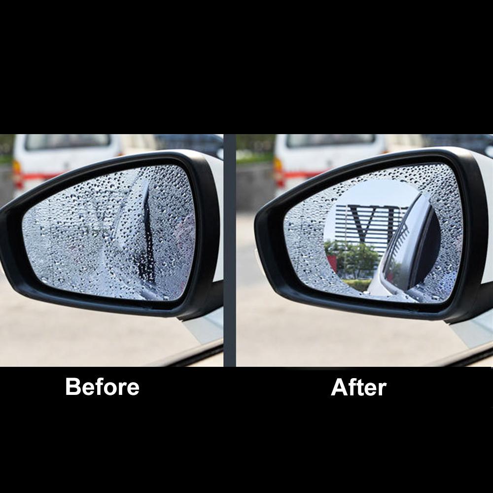 Плёнка-протектор на боковые зеркала автомобиля 5 штук