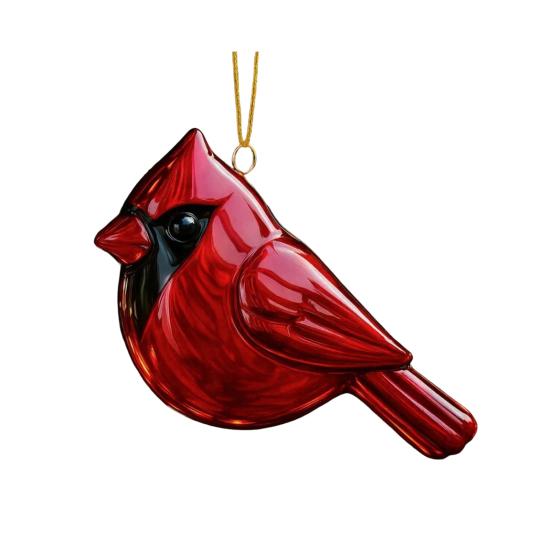 Рождественские Птицы Украшение Пластиковый Колибри Малиновка Сова Сойка Зимородок Елка Подвесные Украшения Памятные Подарки для Любителей Птиц Природа