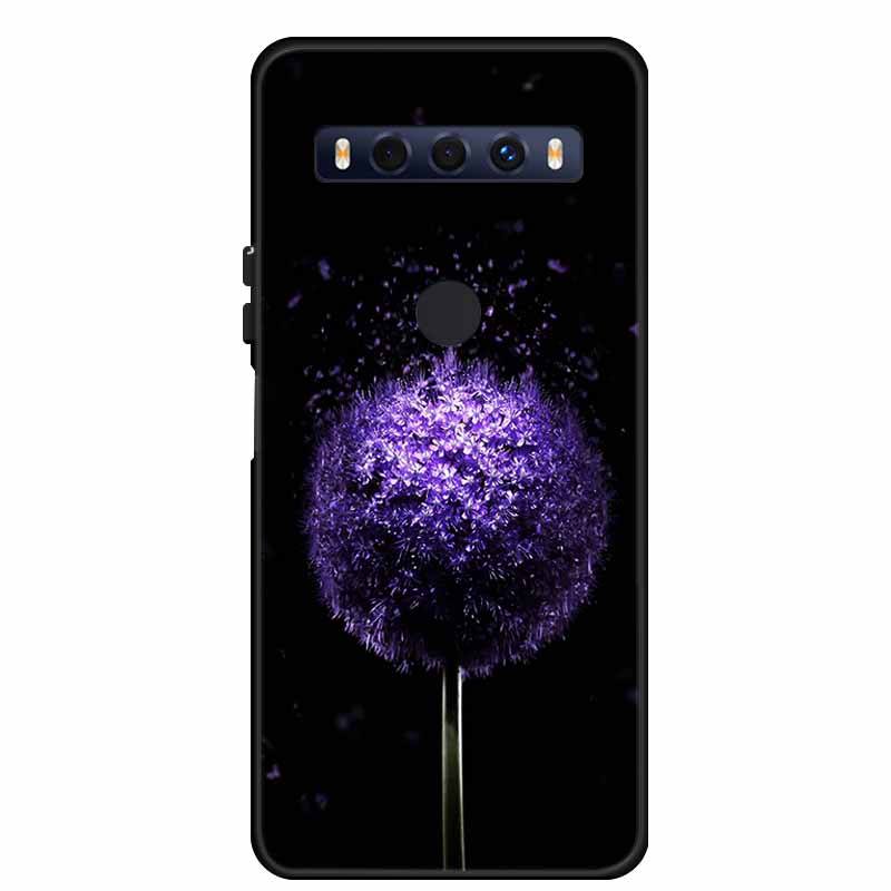 Для чехла TCL 10 SE 10SE Coque Черный ТПУ Силикон Мягкая задняя крышка Чехлы Для телефона TCL 10 SE 6.52" Funda Сумка Защитный чехол