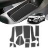 SXCY New Nissan Note Aura E13 Rubber Note Aura FE13 Interior Rubber Door Pocket Noise Nissan Aura Accessory Interior Stain 14 Pieces Mats, Mats, Mats,