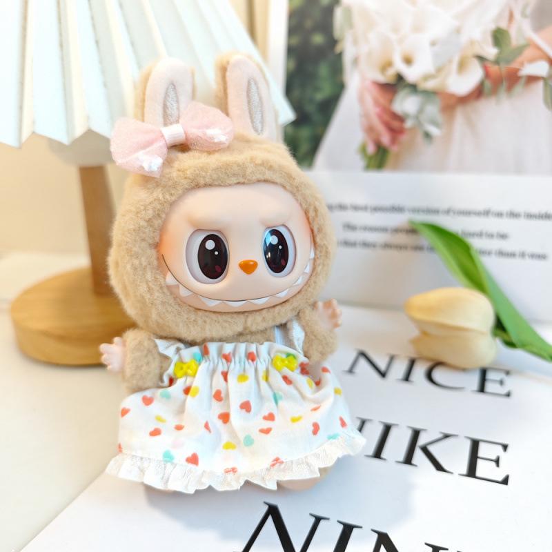 Кулон Виниловая Кукла Лабубу Поколения Свадебное Платье Слепой Бокс