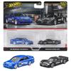 Hot Wheels Premium 2 Pack Nissan R390 Nissan Primera Vehicle Toy Mini Car Ages 3 and Up HRR74 GT1/'94 Blue/Black