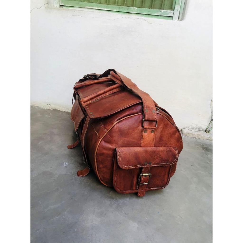 ТАМОЖЕННАЯ СУМКА, ручная кладь, спортивная сумка Weekender, кожаная спортивная сумка, персонализированная спортивная сумка унисекс для тренировок из козьей кожи в подарок