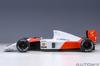 AUTOart Масштаб McLaren Honda Гран-при Японии 1991 Айртон Сенна Готовое изделие 1/18 MP4/6 #1