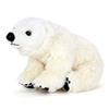 Carolata Polar Bear Plush Toy (Polar Bear CubRealistic Animal FamilySoft Touch) Realistic Animal Toy Doll Gift Present Birthday (Twice Tested)