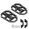 Pair Motorcycle Front Footrest Widen Foot Peg Pedal Fit for HONDA NC750XNC750SCB500X