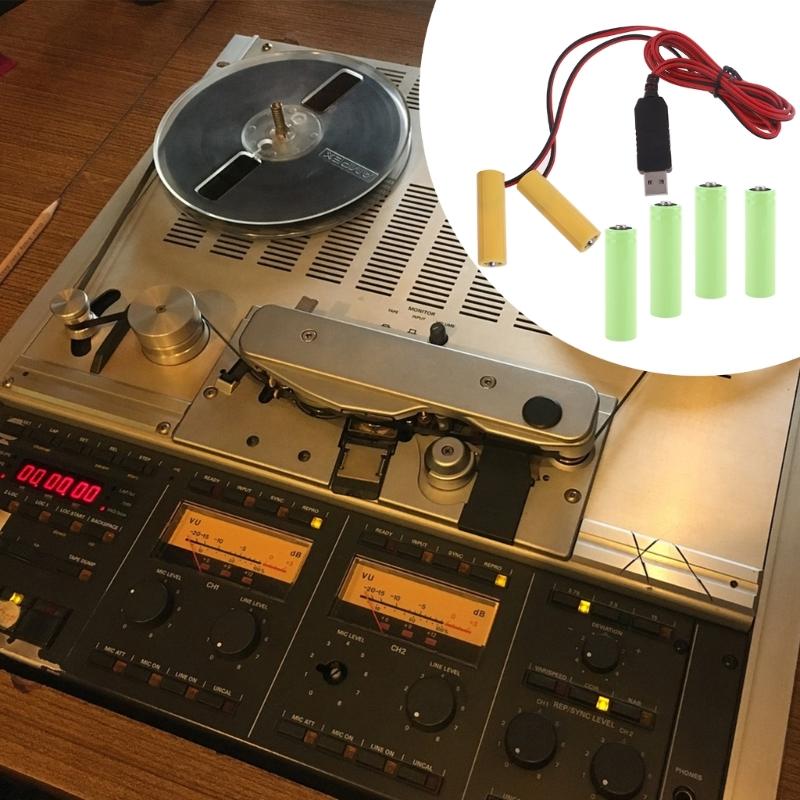 1 комплект USB 5V2A до 4,5V1A AA кабель для устранения батарейки удобный шнур-адаптер питания от батареи-пустышки для дверных звонков
