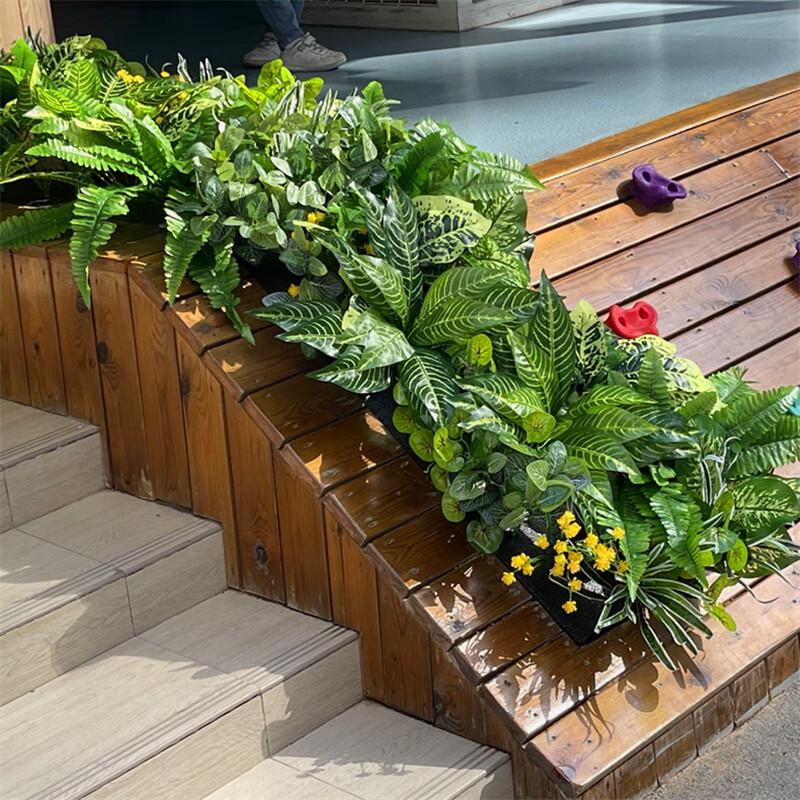 Jinsu Artificial Decorative Green Plant Set